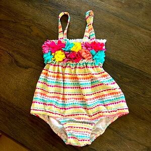 SOLD: 18 months girl bubble swimsuit